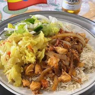 Chicken and rice