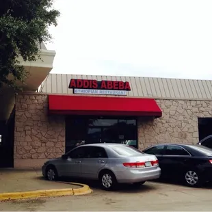Front of the restaurant