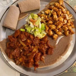 Fish &amp; Chicken Plate