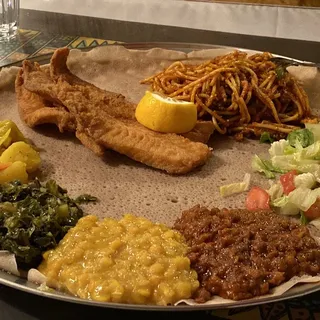 Vegetarian-vegan Combination