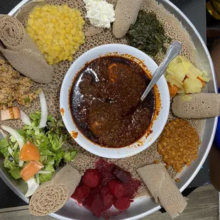Veggie Tibs Mahbarawi