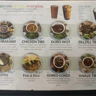Menu - April 2024