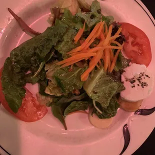 Salad was nothing special