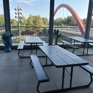 Patio overlooking Vitruvian Park!