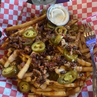 Brisket fries