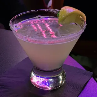 Lemon drop martini