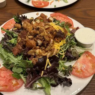Crispy Fried Chicken Cobb Salad