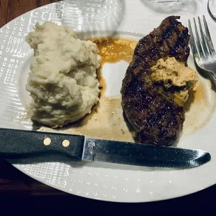 Steak with Cajun butter