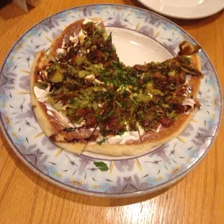 Sun-Dried Tomato and Goat Cheese Flatbread