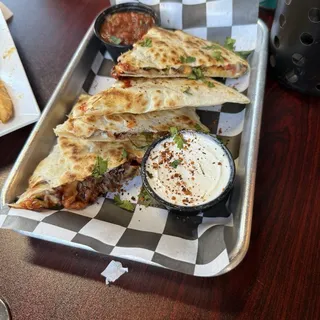 BBQ Beef Quesadillas