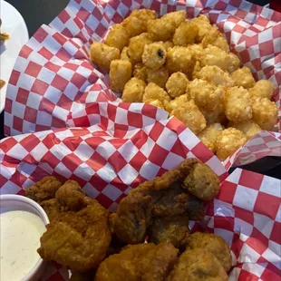 Gizzards and tots