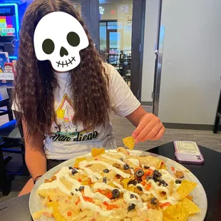 Huge portion, piddly amount of beef