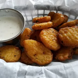 Fried pickles