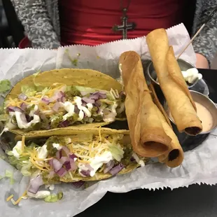 Taco Tuesday ya&apos;all!!! $1 tacos &amp; taquitos! Toppings only .10 extra!