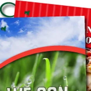 DOOR HANGERS - Band-It style is a fast &amp; secure method that has added design space for your message!