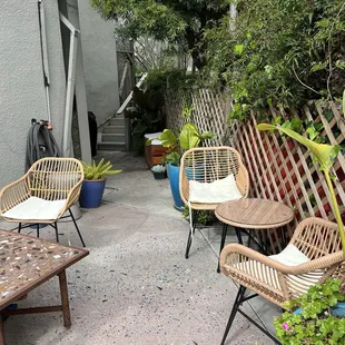 Back patio