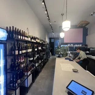 Bar area