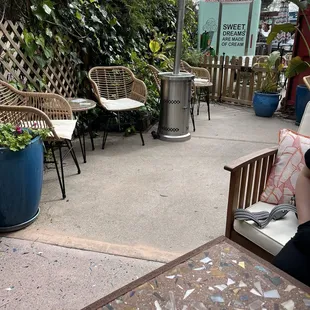 Back patio