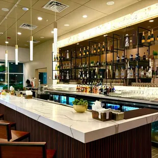 sushi and sashimi, interior