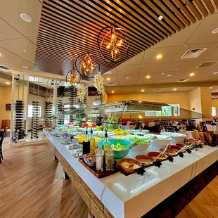 sushi and sashimi, interior