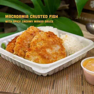 Macadamia Crusted Fish