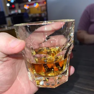 The ONLY restaurant in Lancaster, SC that has Johnny Walker Blue Label!! $25 a shot, great deal!