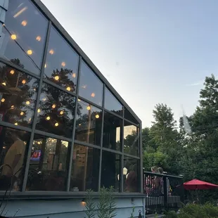 Indoor and outdoor patio