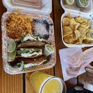 Fish taco special