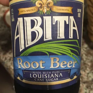 Abita Root beer. In my opinion the best root beer there is. If you love root beer you have to try this one.