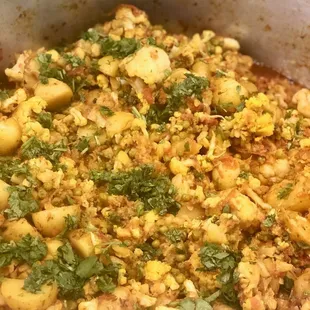 Cauliflower/Potato Curry