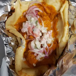 Butter Chicken Taco