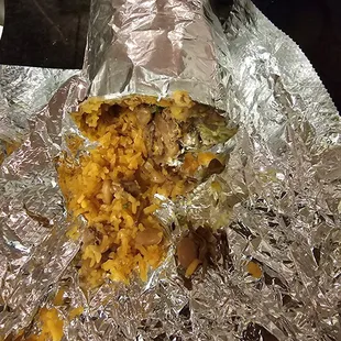 Birria super burrito
