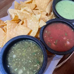 Chips and Salsa Trio