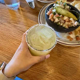 tacos, drink