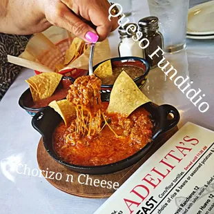 Queso Fundidio Chorizo n Cheese