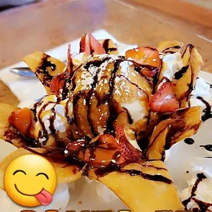 a plate of food