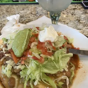Indian Taco with Christmas.