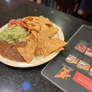 Chips, Salsa Fresca &amp; Guac