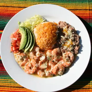 Camarones Al Mojo De Ajo