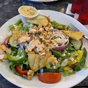 Hummus Salad