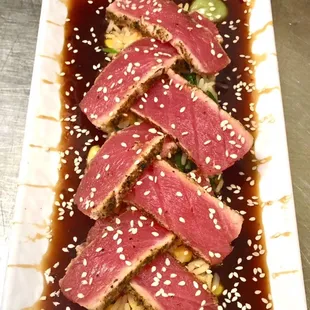 Ahi Tuna appetizer