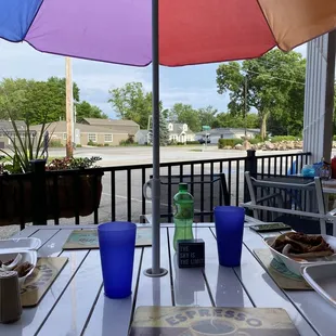 Outdoor seating