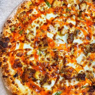 Buffalo Chicken Pizza