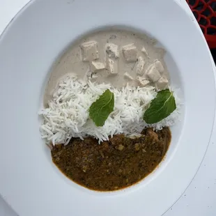 Indian lunch. Terrific!!