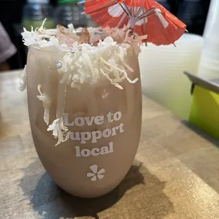 Coconut Horchata - super yummy