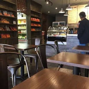 Inside restaurant!