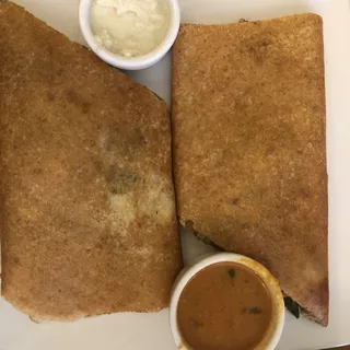 Chicken curry Dosa