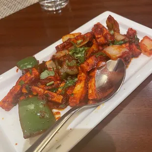 Chili Paneer