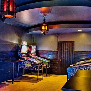 Arcade room! Photo by Patrick Robinson