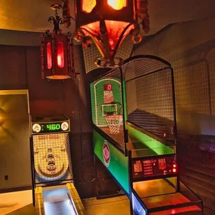 Skeeball and basketball!!! Photo by Patrick Robinson